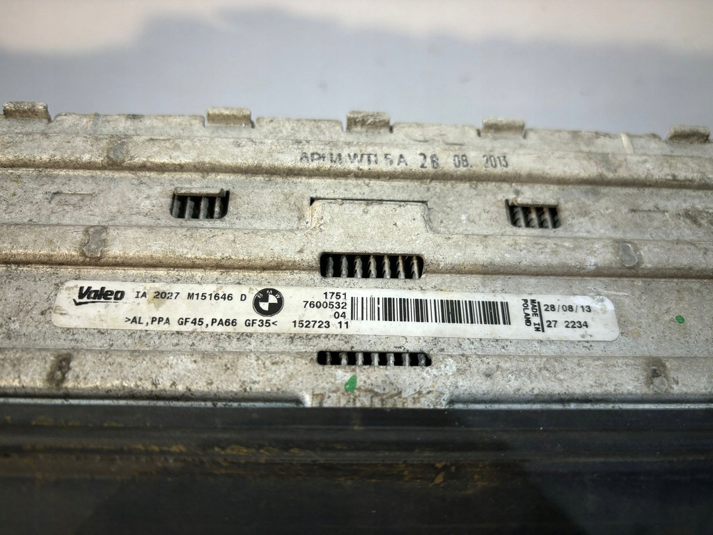 фото №5, Bmw 1 f20 / 3 f30 интеркулер 7600532 - 14035