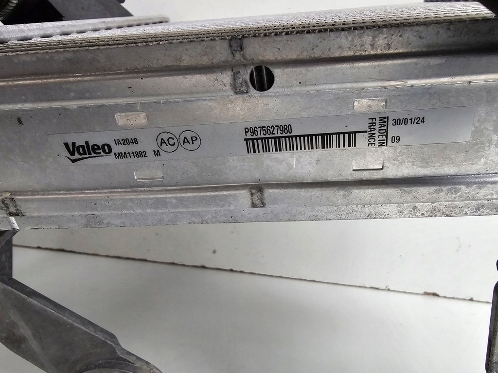 фото №8, Pas передній балка радіатор комплект радіатор citroen c5 aircross i 1.2 b eu