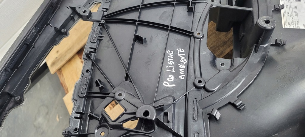 фото №11, S6 c7 4g lift a6 обшивка дверь левый перед alcantara