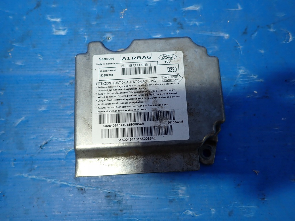 фото №9, Szt модуль датчик подушка безопасности ford ka mk2 51800461