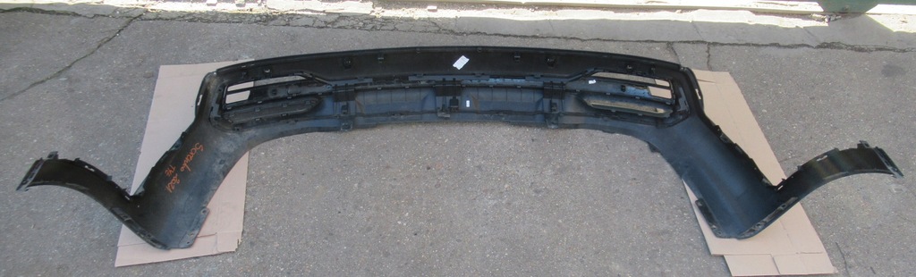 фото №9, Kia sorento iv 21r накладка бампера спойлер задняя