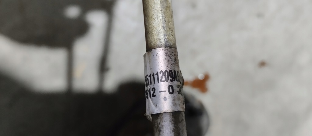 фото №5, Шланг трубка радиатора масла jeep wrangler jk 2.8 crd 55111209ab