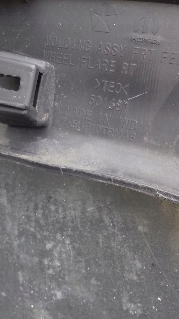 фото №14, Молдинг крыла правый перед jeep compass ii