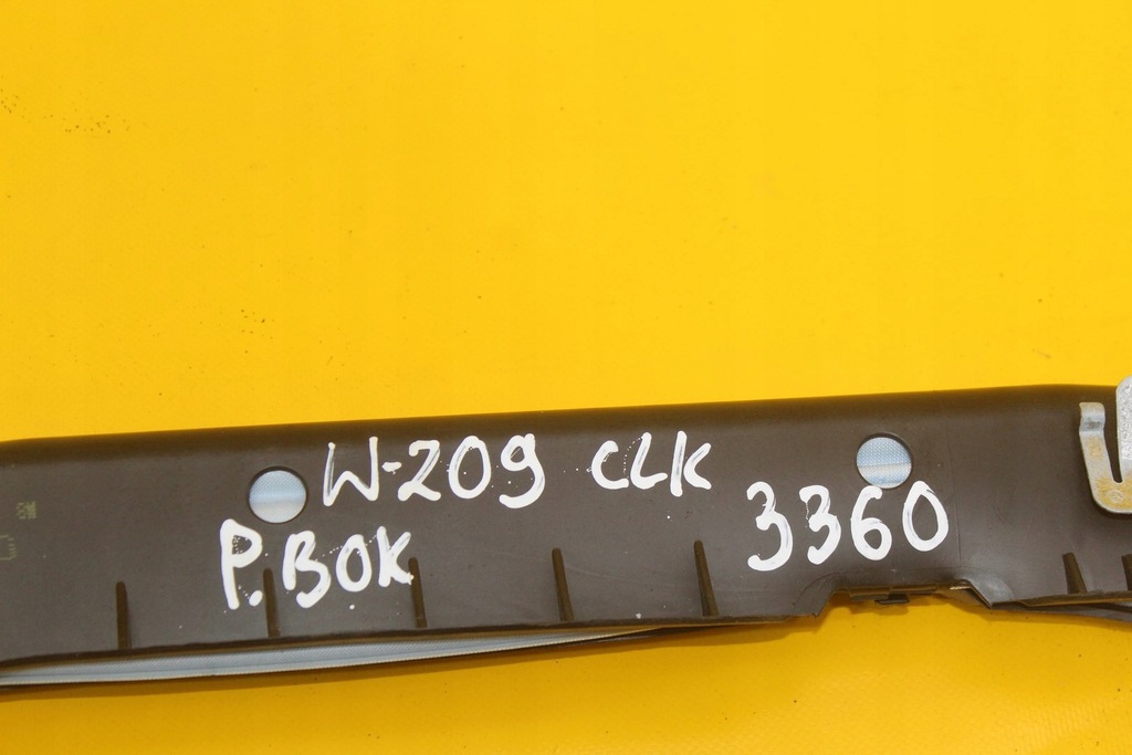 фото №11, Шторка безопасности подушка безопасности правая правый bok mercedes w209 a2098600205