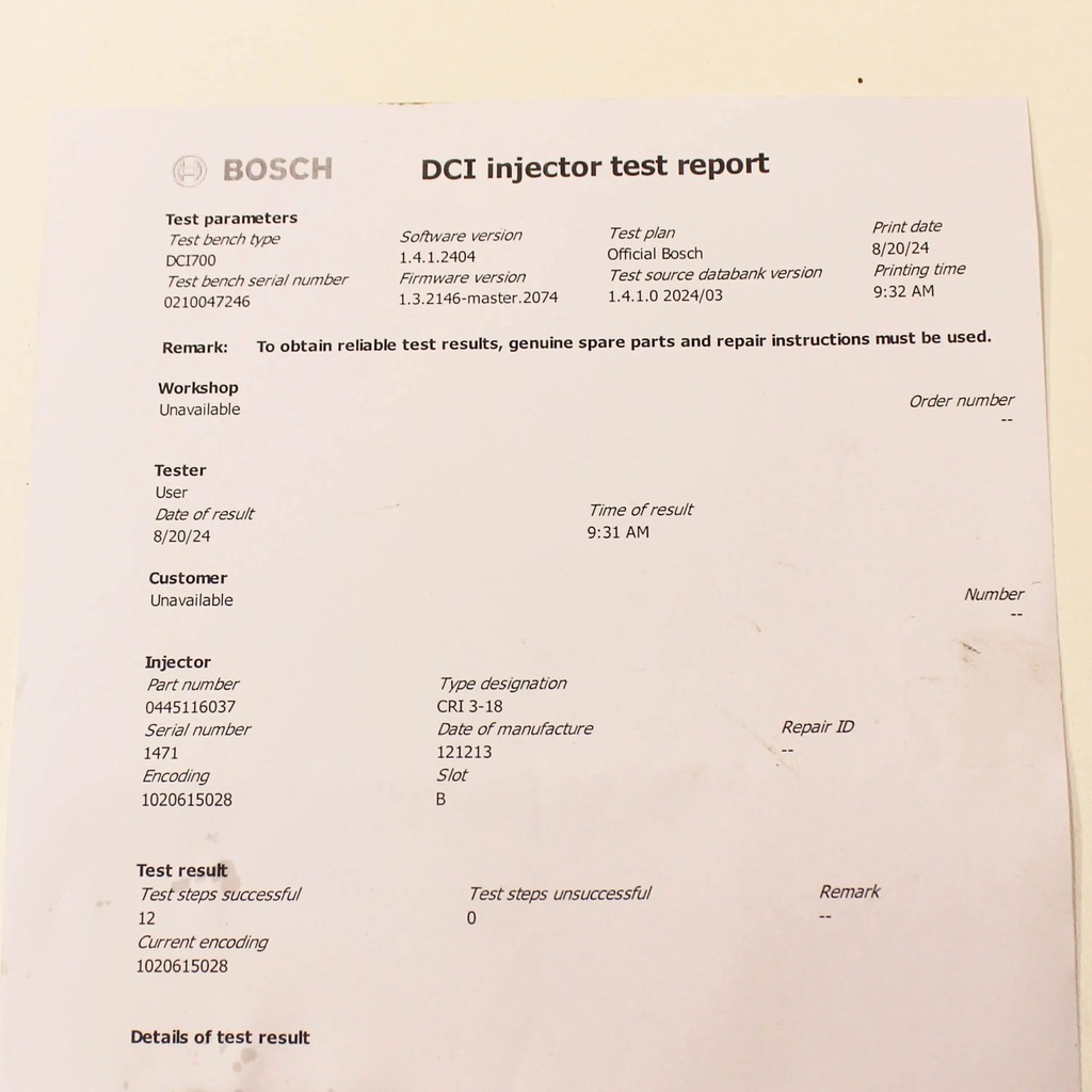 фото №7, Land rover range rover l405 2014 форсунка топлива ah4q9k546ba