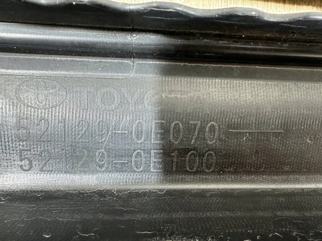 фото №15, Toyota highlander iv 2019- спойлер дифузор перед 52129-0e070