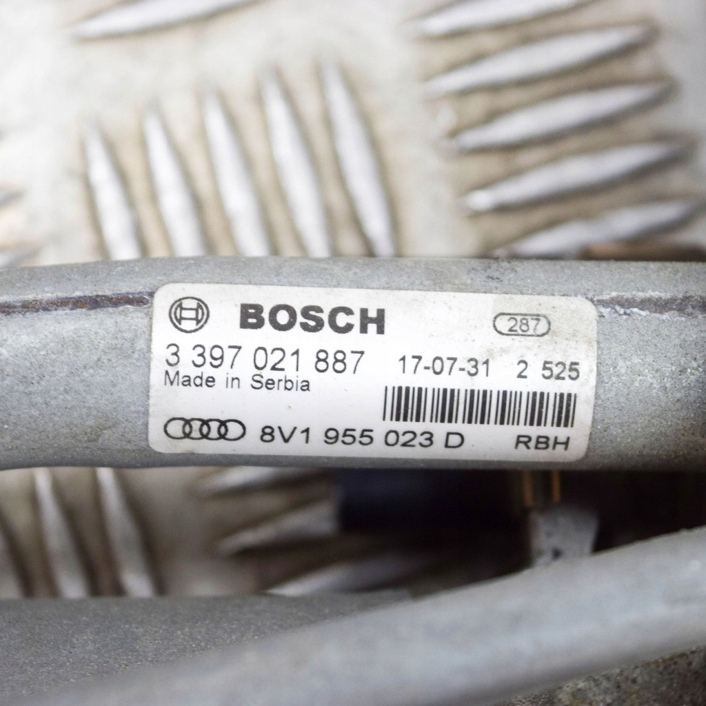 фото №6, Audi rs3 2018 механізм i моторчик двірник скло передньої / лобове