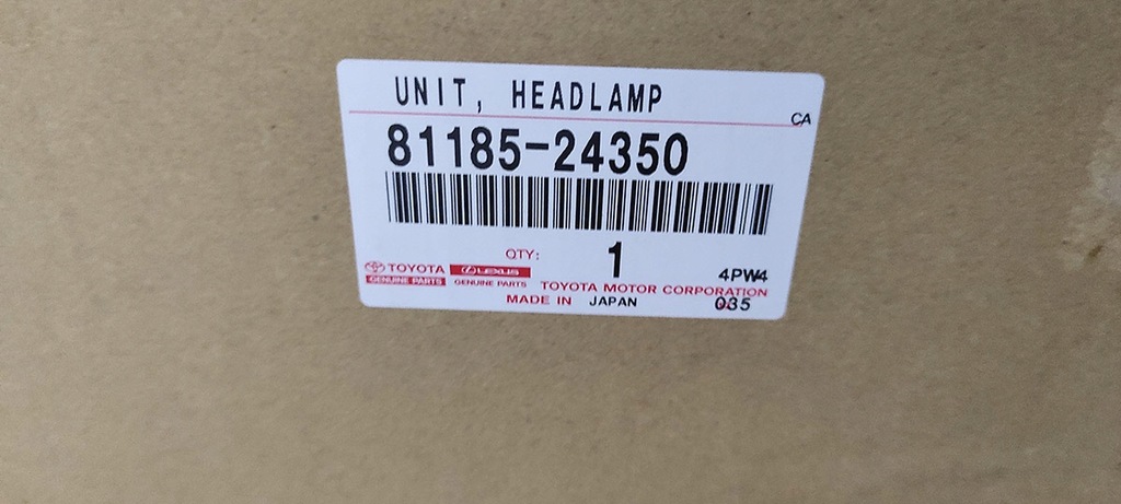 фото №12, Lexus rc 350 rcf 2020 lift лампа фара full