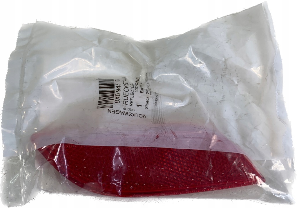 фото №1, Audi a1 8x отражатель бампера правый задняя 8x0945106