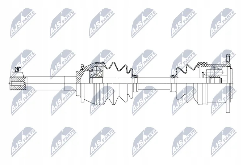 фото №2, Привідний вал npw-ms-051 nty