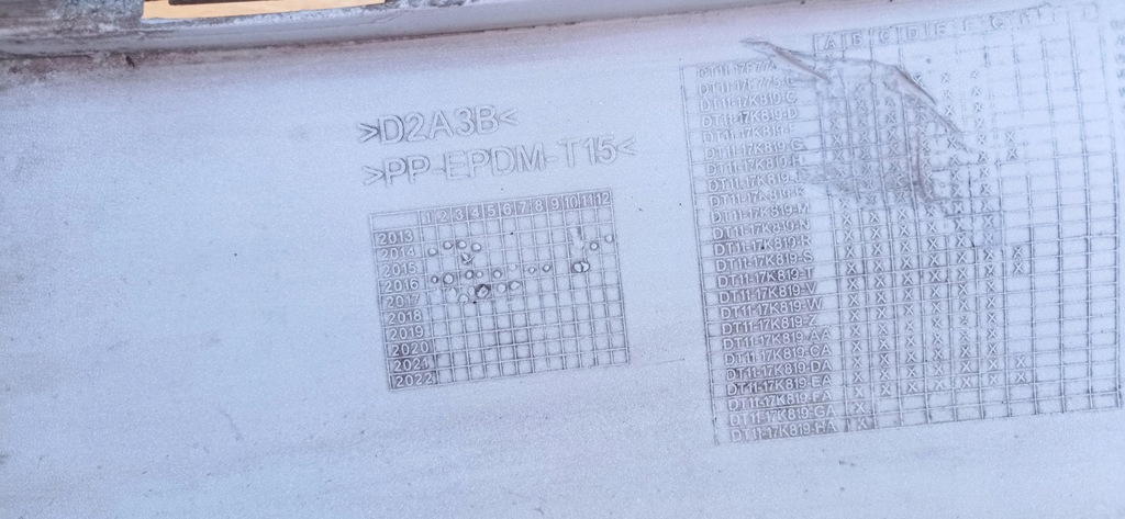 фото №6, Бампер перед ford transit connect ii mk2 13-18