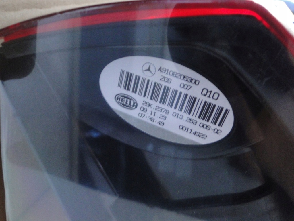 фото №6, Mercedes лампа задняя правая led sprinter w907 907 w910 910