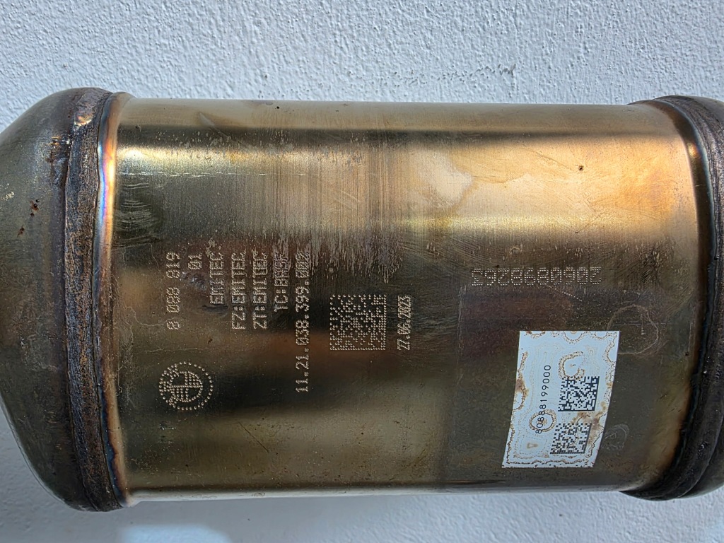 фото №9, Гаситель катализатор выхлоп bmw x3m f97 x3 g01 8089452