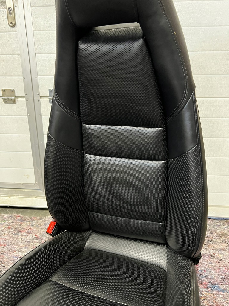 фото №12, Обивка сиденья заднее сиденье кожа подушка безопасности isofix eu porsche panamera 970 i lift