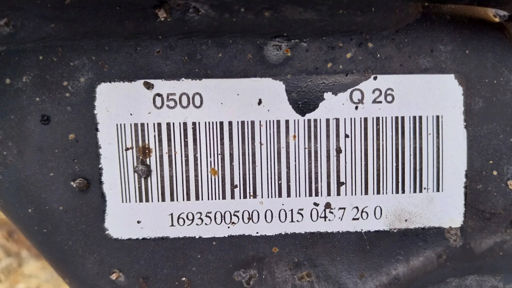 фото №5, Oś балка підвіска задня kpl 1693500500 mercedes w169 w245