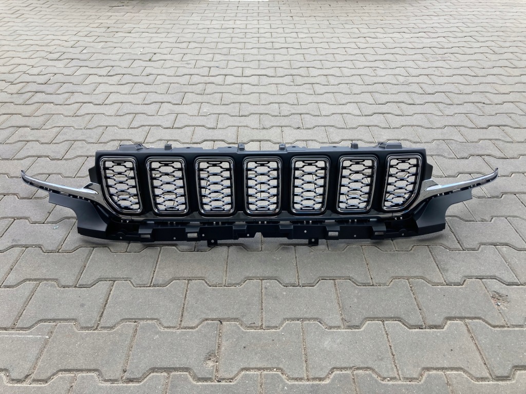 фото №4, Решётка радиатора верхний хром jeep grand cherokee wl 2021-