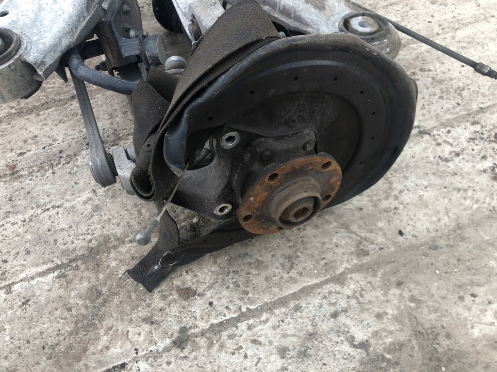 фото №6, Балка задня підвіска ступиця привідний вал vw phaeton