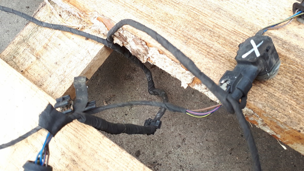 фото №10, Audi a5 8t lift джгут бампера перед 4xpdc 8k0971095d ls9r