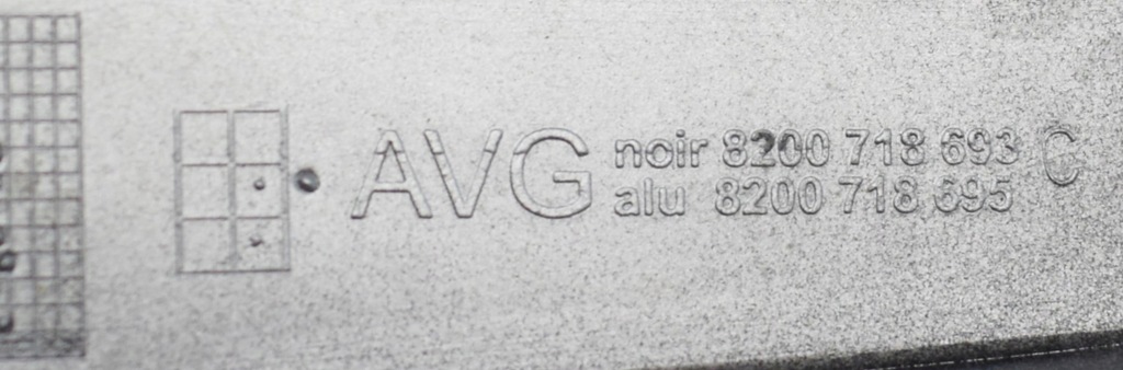 фото №7, Renault clio iii 3 ліва заглушка накладка рейлінг