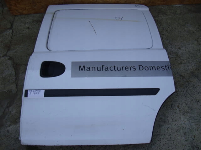 фото №1, Дверь левая задние opel combo белый y474 - 121