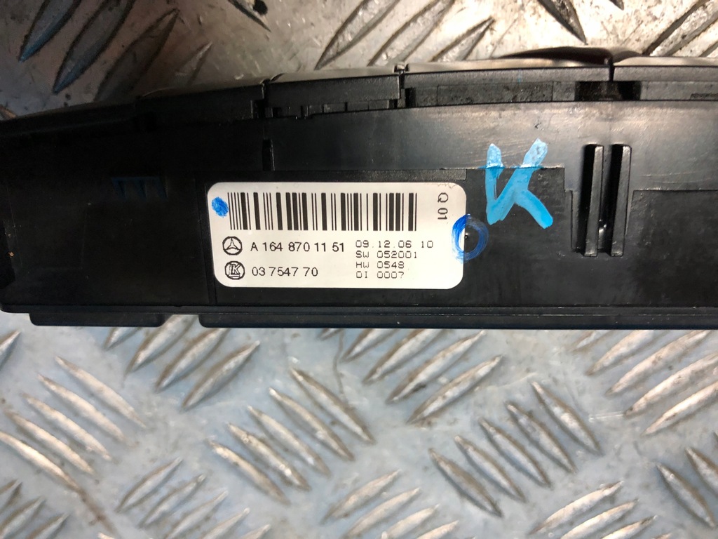 фото №7, Mercedes gl x164 панель перемикач керування a1648701151