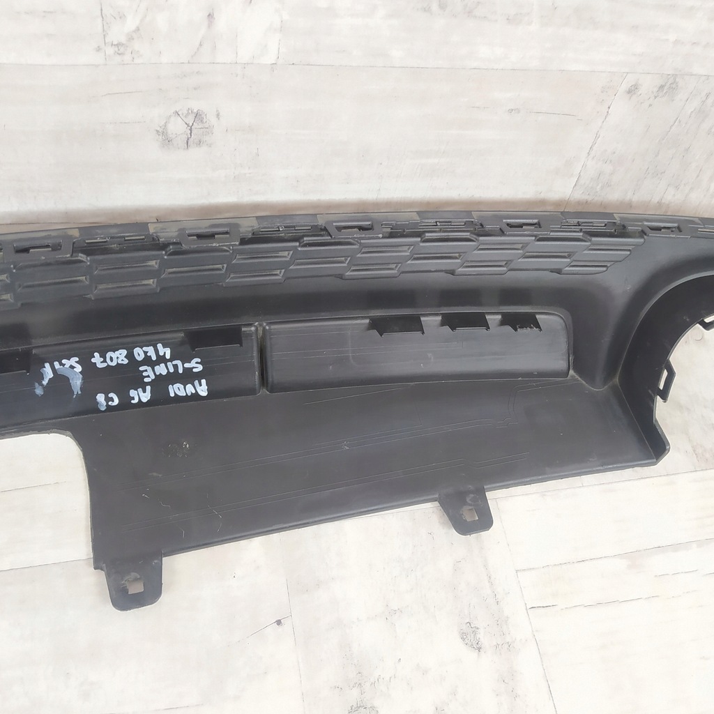 фото №13, Audi a6 c8 s-line накладка бампера спойлер задняя задняя 4k0807521f