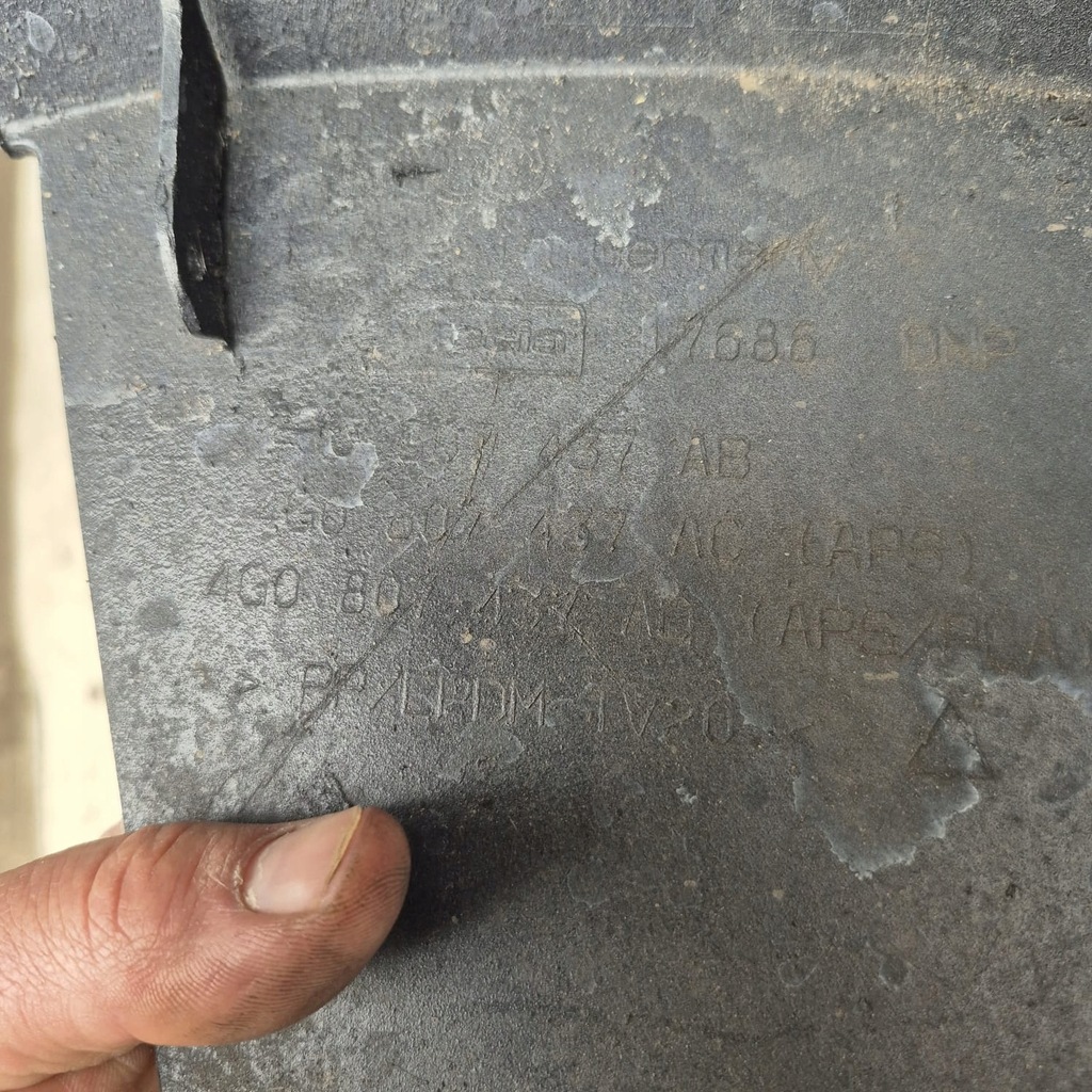 фото №12, Audi s6 c7 4g lift 14-18 бампер перед передний sprysk pdc