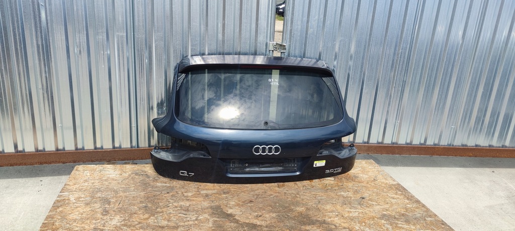 фото №1, Крышка багажника задняя задняя audi q7 4l lz5q