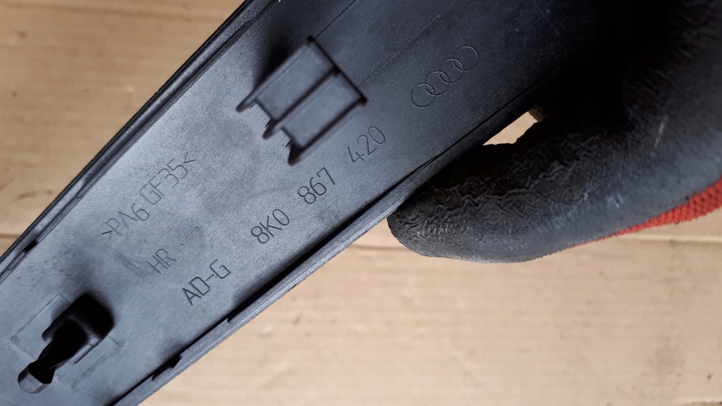 фото №8, S4 b8 a4 dekor молдинг дверь правый задняя 1nk sline