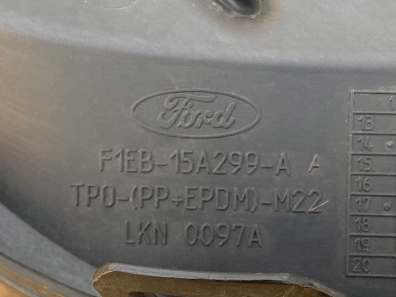 фото №3, Ford focus mk3 iii lift решётка левая бампера перед