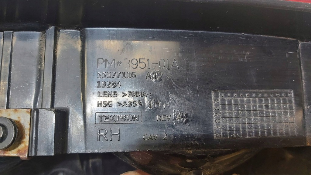 фото №7, Лампа задня задня права dodge ram 1500 2002-2009 55077116 usa