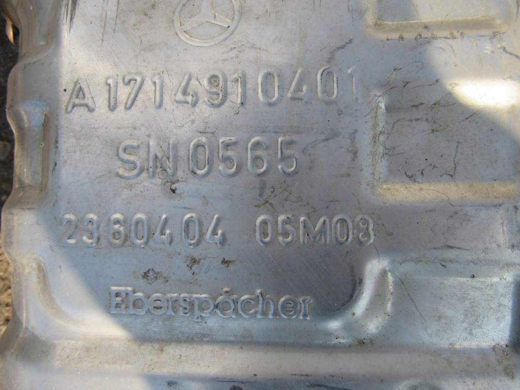 фото №7, Глушители конечные выхлоп mercedes-benz slk r171 171 a1714910201