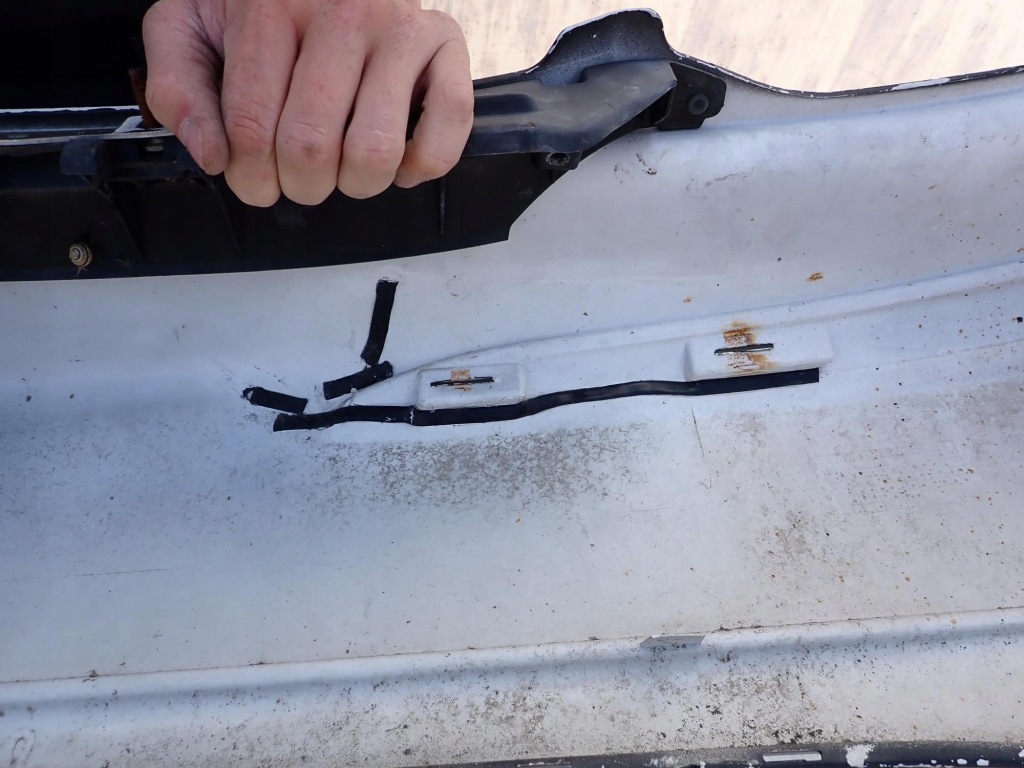 Jaguar x-type sedan 01-07 бампер задній задній Зі Шроту