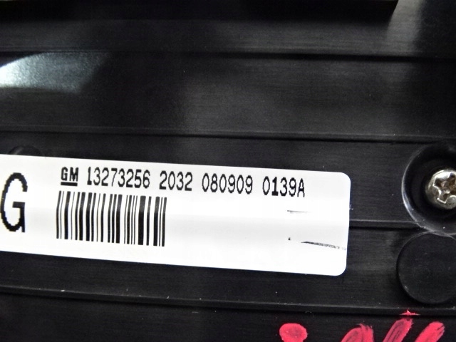 фото №7, Панель радио, кондиционера opel insignia a 13273095