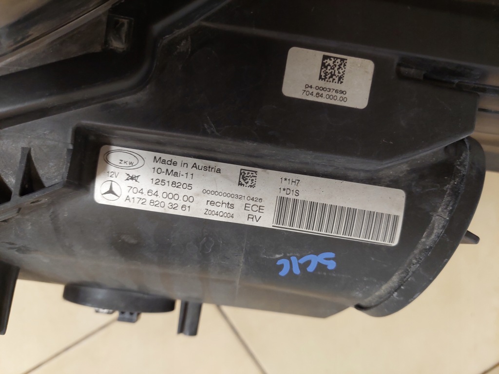 фото №7, Mercedes slk w172 r172 ксенон ліва права