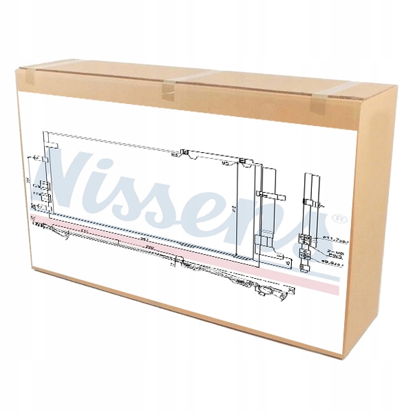 фото №1, Nissens 94914 конденсатор, кондиционер