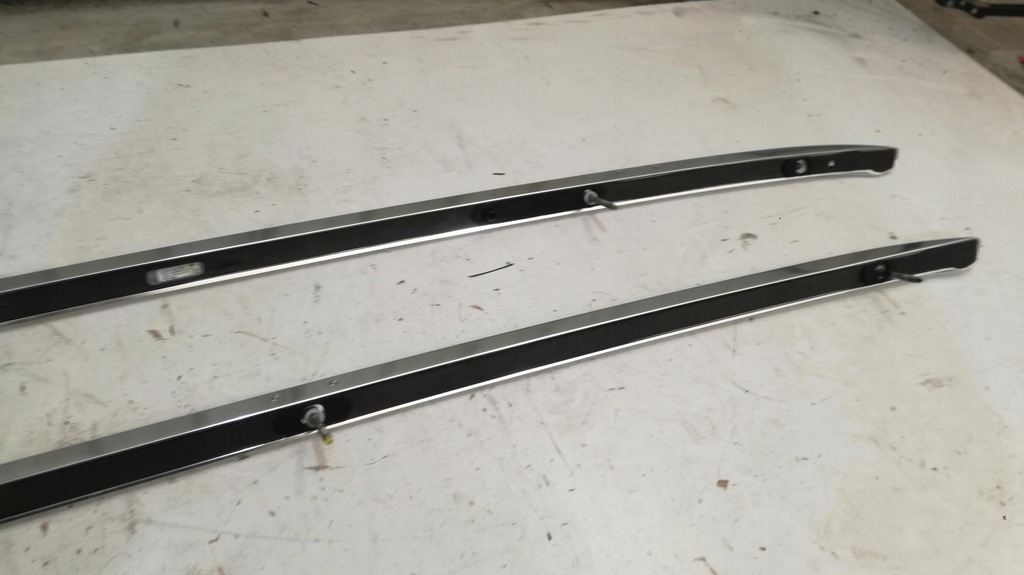 фото №9, Audi a6 4g kombi рейлинги рейлинг накладки кровельные