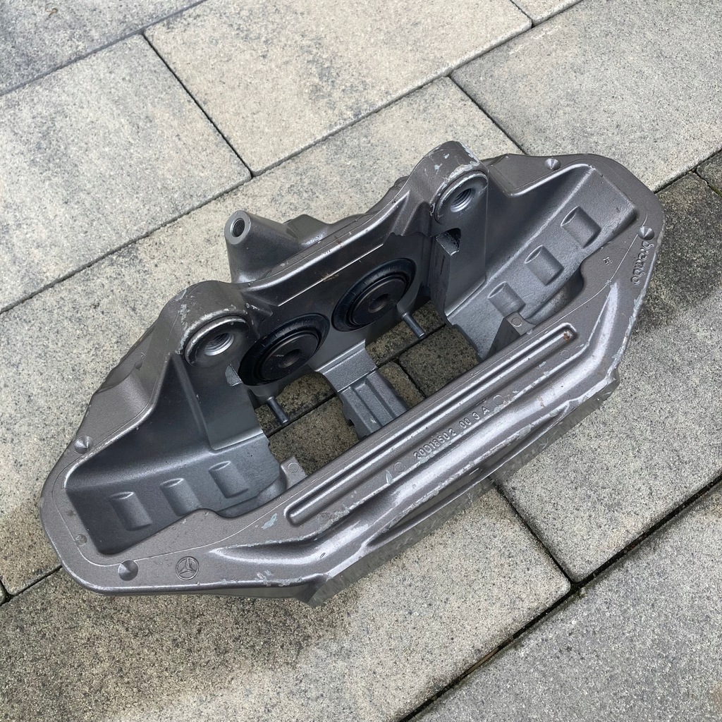 фото №10, Mercedes w223 s-klasa суппорт тормозной левый перед 390x36 brembo