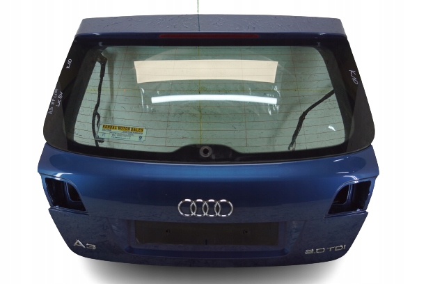 фото №1, Крышка багажника багажника задняя audi a3 8p lift 08- lx5v 5d sportback s-line спойлер