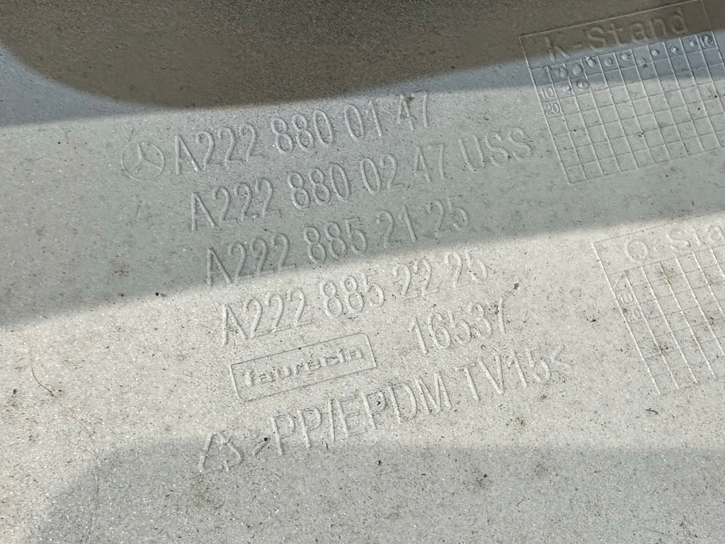 фото №9, Mercedes benz s w222 передний бампер a2228800147