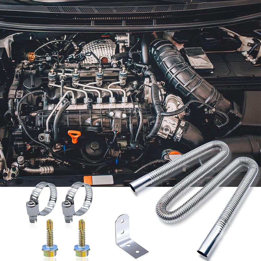 фото №12, Труба выхлопная выхлопных газов wąż выпускной отопитель вспомогательная с гаситель 200cm