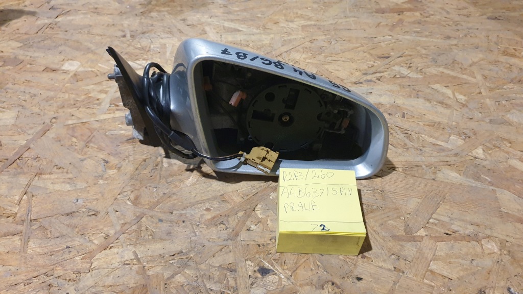 фото №1, Зеркало правое audi a4 b6 b7 5 pin
