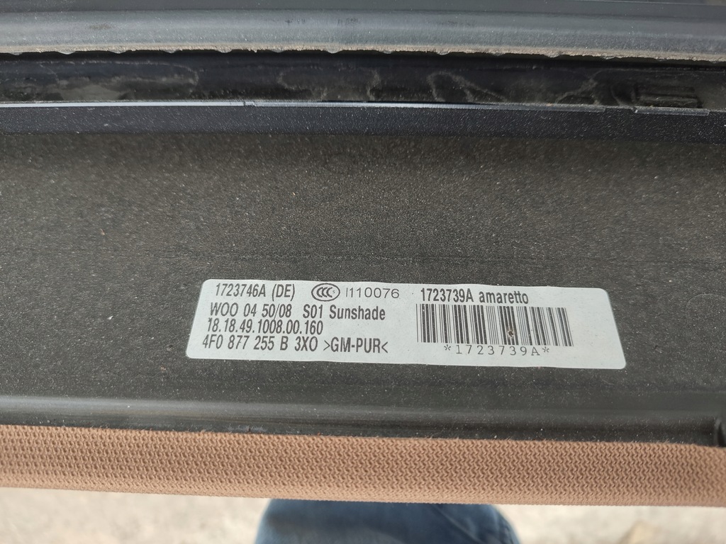 фото №16, Люк комплект audi a6 c6 4f0877255b