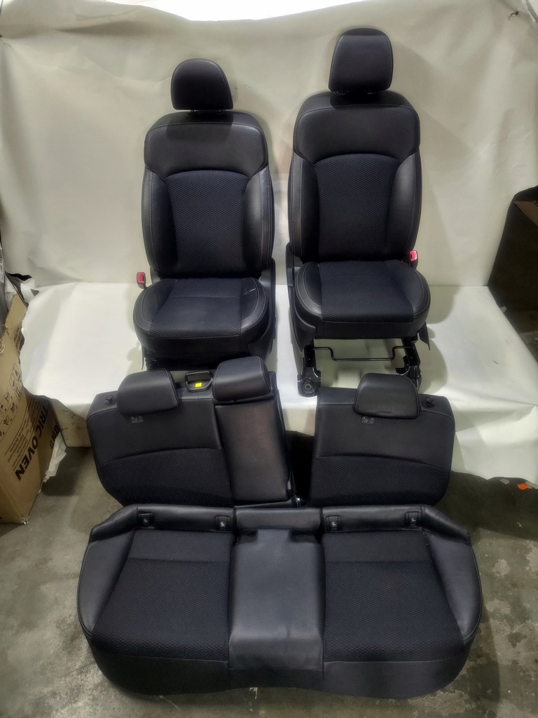 фото №9, Subaru forester iv sj 13 - сиденья заднее сиденье europa полукожа