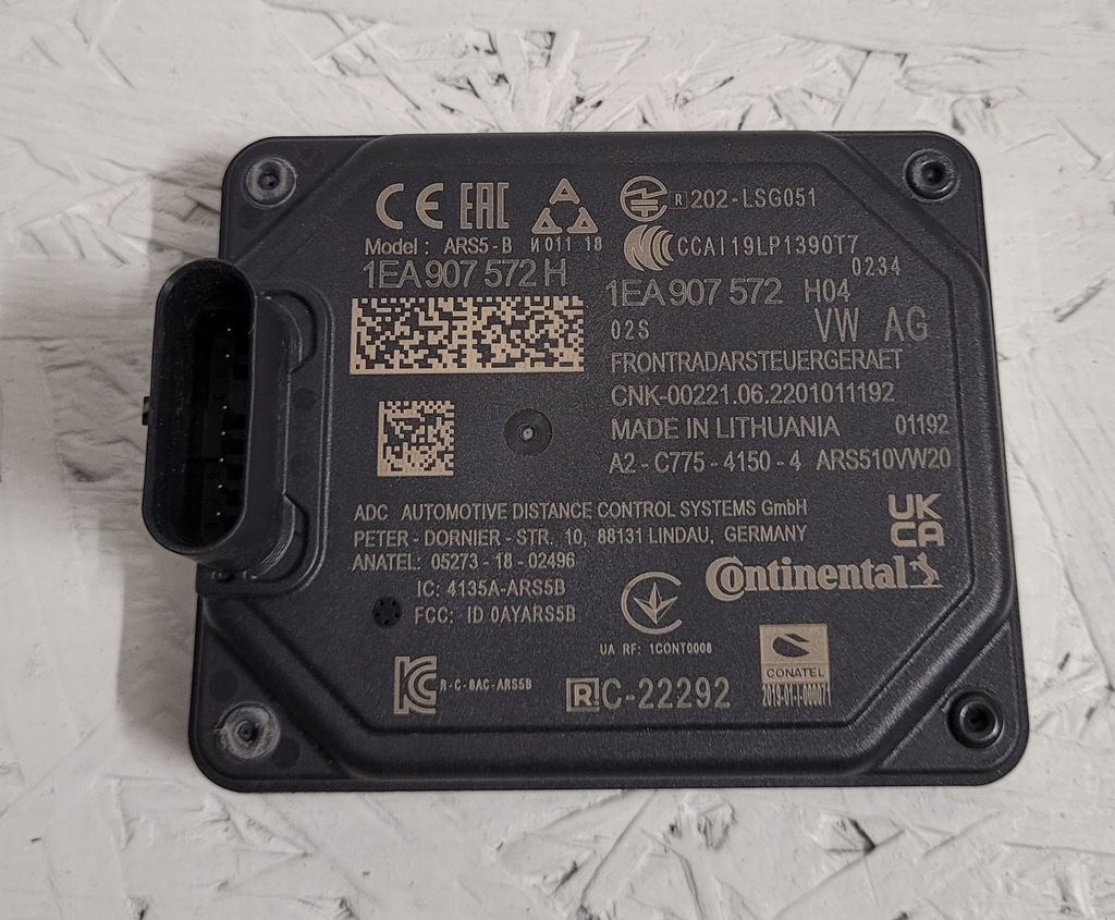 фото №1, Skoda vw id.3 id.4 id.5 радар датчик