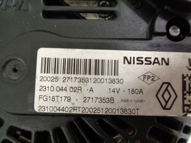 фото №10, Renault captur 1.5 blue dci генератор 231004402r