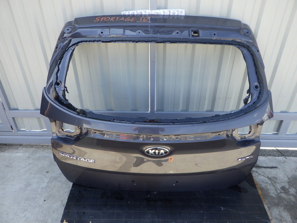 фото №1, Kia sportage iv 16- крышка багажника задняя задняя