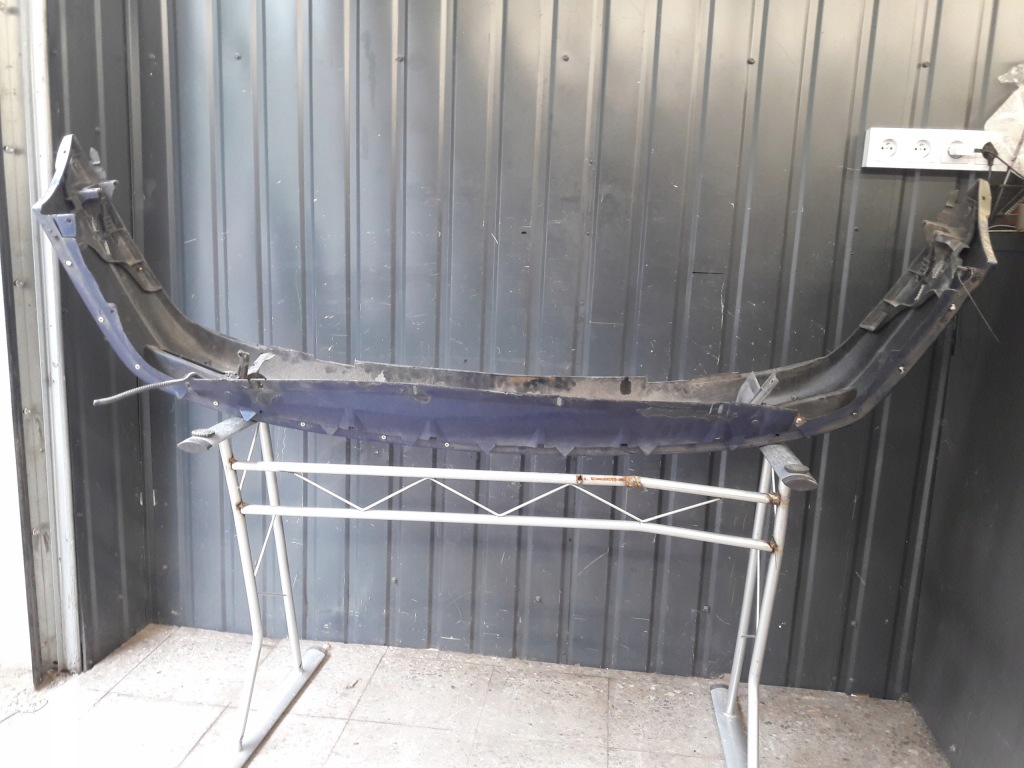 фото №11, 7700818801 бампер передний renault laguna i granatowy