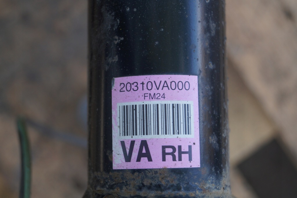 фото №8, Поворотний кулак правий перед subaru wrx sti 2.5 b 14-17