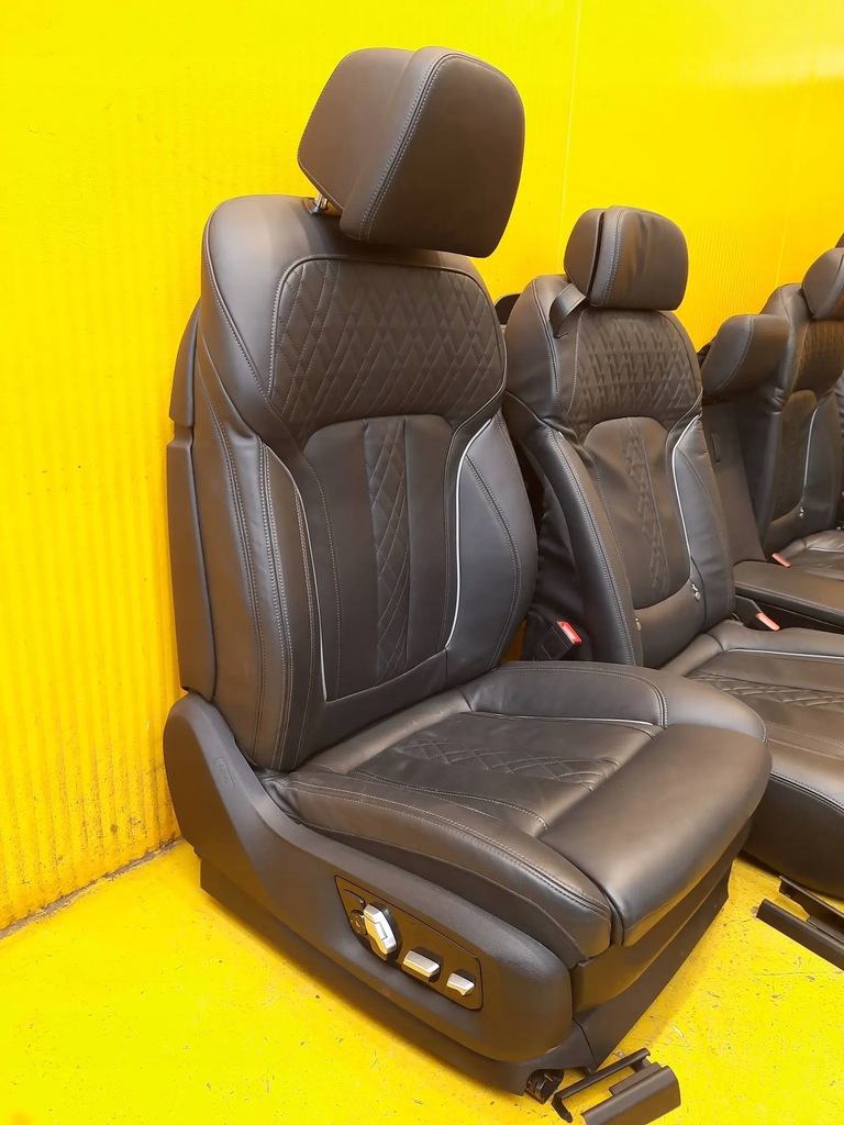 фото №14, Bmw 7 g12 long сиденье сиденья обшивки туннель пластики защита комплект